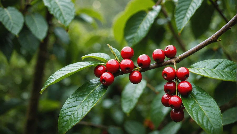 Catuai Kaffee - eine hybride Kaffeesorte, die für ihre Widerstandsfähigkeit und hohe Ertragsfähigkeit bekannt ist