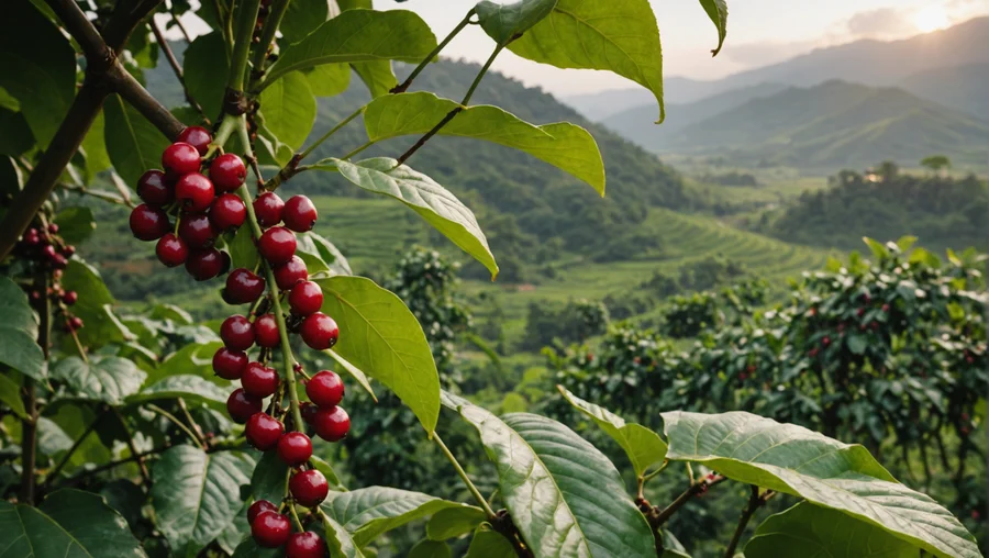 Kaffeepflücker - Arbeiter, die für das Ernten der Kaffeekirschen auf Kaffeefarmen verantwortlich sind